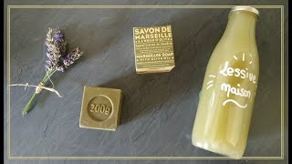 🧺 Lessive Maison  au savon de Marseille [upl. by Ricardo15]