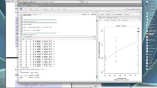 Lecture 7  MI205 R for Pharmacometrics 2011 [upl. by Arikihs60]