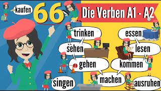 Die Verben wichtige verben für Deutsch lernen A1 A2 a1 und a2 deutsch lernen [upl. by Amberly]