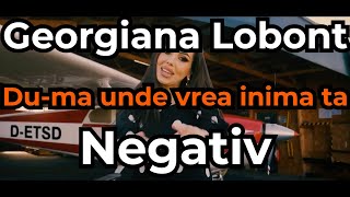 Georgiana Lobont Duma unde vrea inima ta Karaoke Lyric Negativ Instrumental Versuri Text [upl. by Cyrano157]