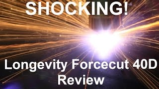 Longevity Forcecut 40D Plasma Cutter Review [upl. by Ecydnak]