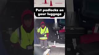 Think Your Luggage Is Safe This Shocking Footage Proves Otherwise [upl. by Netty]