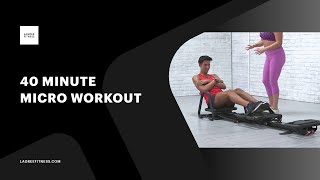 40 Minute Lagree Micro Workout [upl. by Ohaus]