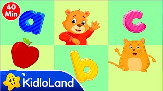 Learn ABC Phonics For Kids  Fun Activities Songs amp Games  KidloLand [upl. by Hallock]