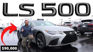 2024 Lexus LS 500 F Sport Luxury Car Bargain [upl. by Lemuel]