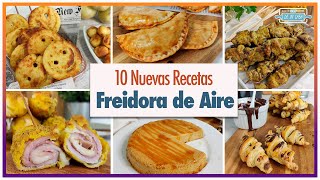 ✅ 10 Nuevas Recetas en Freidora de Aire Cosori 5 🌟 Cómo usar Freidora SIN ACEITE ✅ Cosori Airfyer [upl. by Noside335]