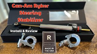 Steering Stabilizer Bar Install and Review [upl. by Abbub]