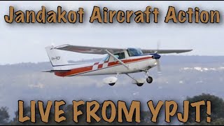 🔴🎥✈️ JANDAKOT AIRCRAFT ACTION LIVE  YPJT RWY 06  WITH YPPH PG and TEXIFY [upl. by Yaj]