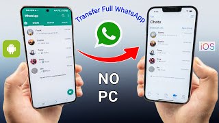 No PC Transfer WhatsApp to iPhone 16 in minutes 2024 WhatsApp Transfer [upl. by Suh]