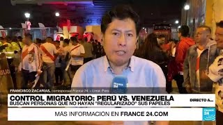 Directo a… Lima y los operativos migratorios de cara al partido entre Perú y Venezuela [upl. by Anirba489]