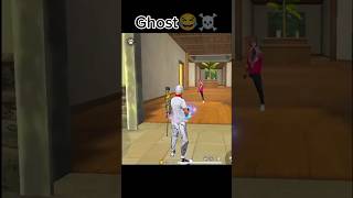 Ghost😂☠️ free Fire funnycomedy 😂 shorts freefire shortsfeed viralshort tranding tgr [upl. by Ogeid]