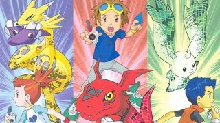 Digimon Tamers  Digievoluições dos Principais [upl. by Irotal]