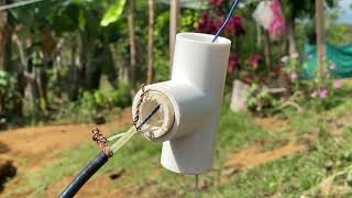 How to build a simple dipole antenna for CB  11 meter band radio in Costa Rica [upl. by Evelinn]