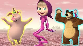 Masha and the Bear 2024  Dame Tu Cosita Cover MUSIC VIDEO [upl. by Enileda]