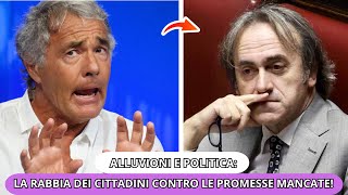 ALLUVIONATI FURIOSI E GILETTI METTONO ALLE CORDE ANGELO BONELLI [upl. by Ebanreb]