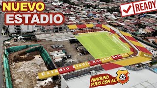 Nuevo Estadio HEREDIANO avances en la construcción Junio2023 [upl. by Audry]