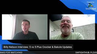 Billy Nelson Discusses 5 vs 5 Crocker amp Bakole Updates Usyk vs Fury 2 and more [upl. by Viva]