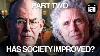 Steven Pinker vs John Mearsheimer debate the enlightenment  Part 2 of FULL DEBATE [upl. by Fabiano289]