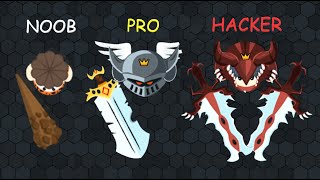 NOOB vs PRO vs HACKER in EVOWARSIO [upl. by Adieno]