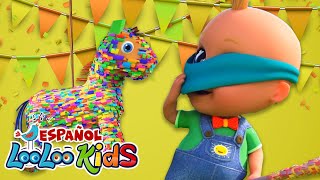 ¿Quién rompe la piñata  Canciones Infantiles  Musica para niños LooLoo Kids Español [upl. by Ulrich]