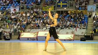 Arisa TANAKA Japan  2nd place World Championship 2012 Twirling [upl. by Nadaba982]