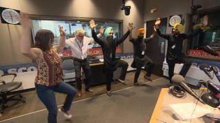 Peggys Cove Bhangra dancers teach CBC radio hosts a few moves [upl. by Aimac]