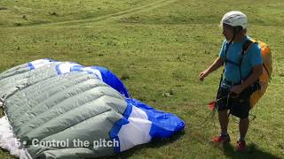 Paraglider Ground Handling  7 INSTANT FAILS [upl. by Langer]