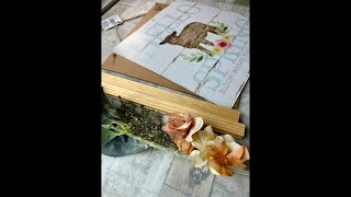 ✨ LIVE  Let’s make a cute calendar decoupage sign [upl. by Lamrert]