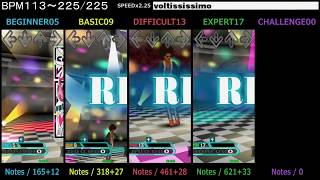 DDR  voltississimo  SINGLE DanceDanceRevolution A20 [upl. by Noryd358]