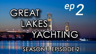 Grand Haven Michigan to PutInBay by boat Part 2 portaustin greatlakesyachting putinbay [upl. by Nasah]