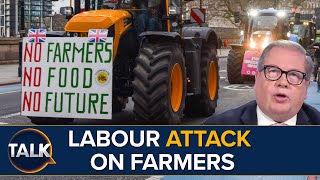 “Reverse This Disastrous Policy”  British Farmers Descend On London [upl. by Zumstein]