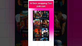 AI face swapping Tool pixlrcom ai aitools pixlrx [upl. by Dosh]