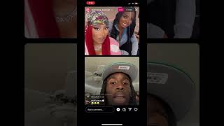 Nikki Minaj presses Kai Cenat on IG Live 😂😂🔥 [upl. by Ardeha12]