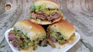 Carne Asada Sliders Recipe  Episode 617 [upl. by Suiradel465]