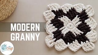 Crochet Modern Stylish Granny Square for beginners [upl. by Dardani222]