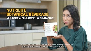 Nutrilite Botanical Beverage Mulberry Fenugreek amp Cinnamon [upl. by Levison]