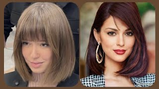 How to cut Long Bob with Bangs StepbyStep Guide [upl. by Eednar598]