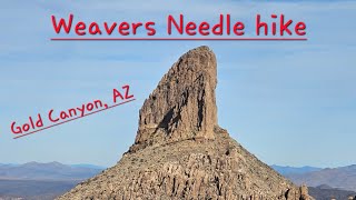 Weavers Needle hike [upl. by Grube167]