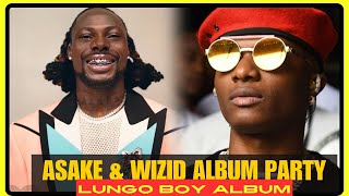 Wizkid And Asake Turns Party To Concert in London  Lungu Boy Album Party🇳🇬🇬🇧 [upl. by Essa]