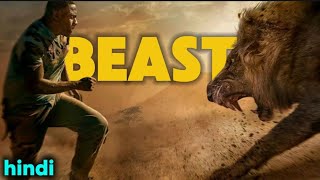 Beast 2022 Netflix movie explained in Hindi amp Urdu  movie popcorn [upl. by Kobe]