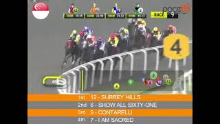 20231209  Race 9 Singapore Kranji Horse Racing Highlights  Pace88 Horse [upl. by Naux]