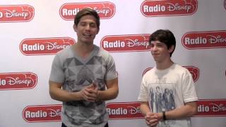 Zachary Gordon from quotDiary of a Wimpy Kid Dog Daysquot Summertime Quiz  Radio Disney [upl. by Nyad129]