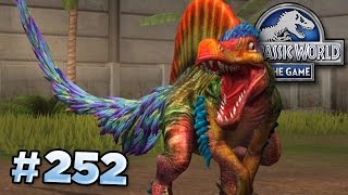 MAXED SPINORAPTOR HYBRID  Jurassic World  The Game  Ep252 HD [upl. by Dopp]