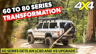 60 Series gets an LC80 and V8 upgrade  4X4 Australia [upl. by Ide]