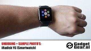 Unboxing iRadish Y6 Smartwatch [upl. by Purpura]