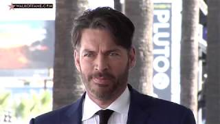 HARRY CONNICK JR HONORED WITH HOLLYWOOD WALK OF FAME STAR [upl. by Renmus]