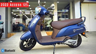 2022 Suzuki Access 125 BS6 Bluetooth Detailed Review I Price amp Mileage I Colours I Access 125 BS6 [upl. by Adnalu]