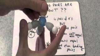 Shapes of Molecules  The Effect of Lone Pairs in the Valence Shell [upl. by Marutani430]