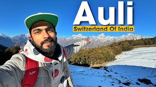 Auli Tourist Place  Auli Utrakhand  Auli Tour Guide [upl. by Konyn571]