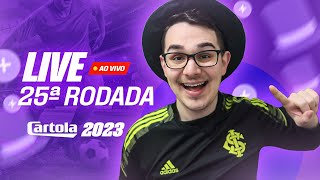 LIVE DICAS 25 RODADA  CARTOLA FC 2023  ATAQUE CHEIO DE OPÇÕES [upl. by Hum]